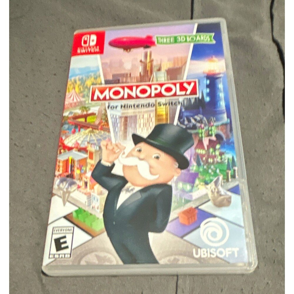 Ubisoft Monopoly Nintendo Switch Multiplayer Online Board Game E NTSC-U/C